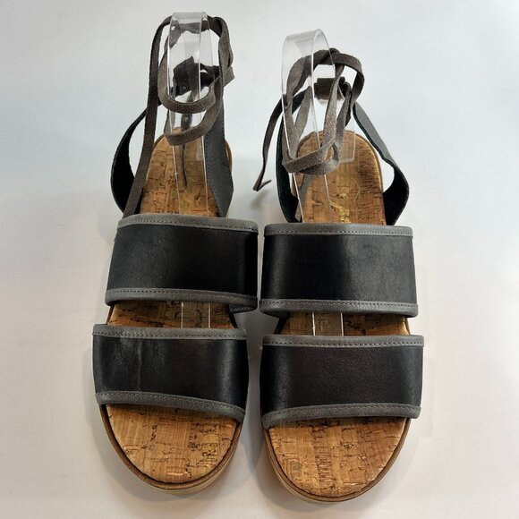 Free People Lace-up Flatform Sandals - Picture 2 of 10